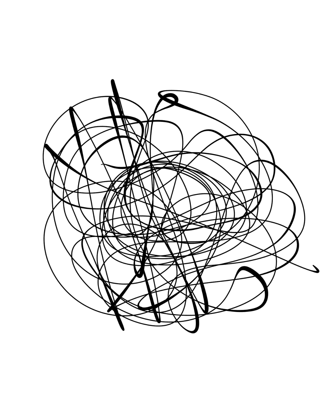 Mente confusa - ilustração